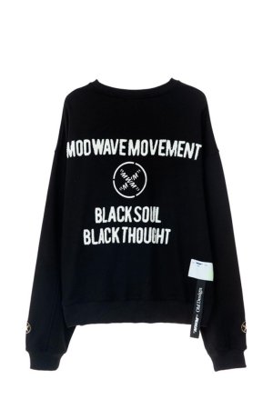 画像2: {お取り寄せ}MOD WAVE MOVEMENT モッドウェイブムーブメント MWM BASIC SWEATSHIRT{-BES}