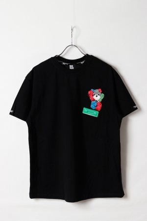 画像1: MOD WAVE MOVEMENT モッドウェイブムーブメント TEDDY T-SHIRT{-BFS}