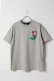 画像1: MOD WAVE MOVEMENT モッドウェイブムーブメント TEDDY T-SHIRT{-BFS} (1)