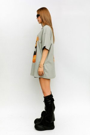 画像7: MOD WAVE MOVEMENT モッドウェイブムーブメント TEDDY T-SHIRT{-BFS}