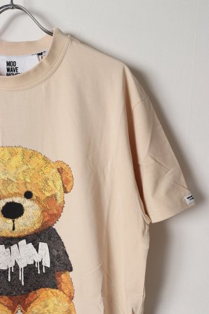 画像4: {お取り寄せ}MOD WAVE MOVEMENT モッドウェイブムーブメント TEDDY T-SHIRT{-BES}
