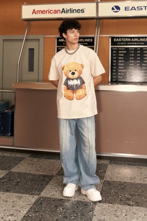 画像7: {お取り寄せ}MOD WAVE MOVEMENT モッドウェイブムーブメント TEDDY T-SHIRT{-BES}