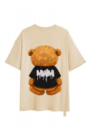 画像2: MOD WAVE MOVEMENT モッドウェイブムーブメント TEDDY T-SHIRT{-BES}