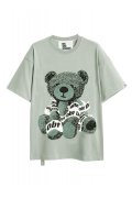 MOD WAVE MOVEMENT モッドウェイブムーブメント TEDDY T-SHIRT{-BFS}