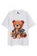 画像1: MOD WAVE MOVEMENT モッドウェイブムーブメント TEDDY T-SHIRT{-BFS} (1)