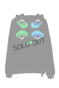 {SOLD}MOD WAVE MOVEMENT モッドウェイブムーブメント HOODIE WITH EYES{-BDA}