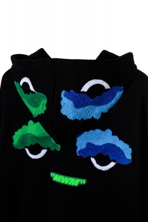 画像2: {お取り寄せ}MOD WAVE MOVEMENT モッドウェイブムーブメント HOODIE WITH EYES{E-}{-BDA}