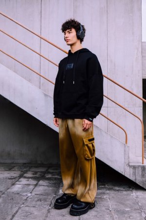 画像4: {お取り寄せ}MOD WAVE MOVEMENT モッドウェイブムーブメント HOODIE WITH EYES{E-}{-BDA}