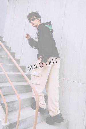 画像5: {SOLD}MOD WAVE MOVEMENT モッドウェイブムーブメント HOODIE WITH EYES{-BDA}