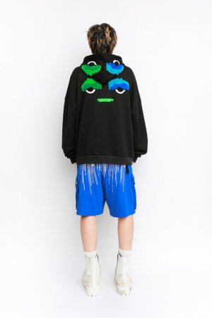 画像9: {お取り寄せ}MOD WAVE MOVEMENT モッドウェイブムーブメント HOODIE WITH EYES{E-}{-BDA}