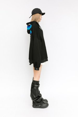 画像11: {お取り寄せ}MOD WAVE MOVEMENT モッドウェイブムーブメント HOODIE WITH EYES{E-}{-BDA}