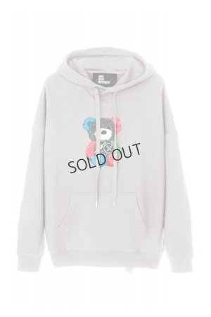 画像1: {SOLD}MOD WAVE MOVEMENT モッドウェイブムーブメント TEDDY HOODIE{-BDA}