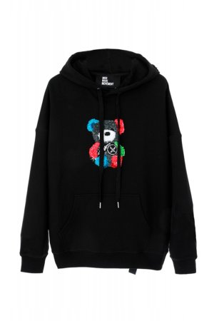 画像1: MOD WAVE MOVEMENT モッドウェイブムーブメント TEDDY HOODIE{-BES}