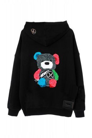 画像2: MOD WAVE MOVEMENT モッドウェイブムーブメント TEDDY HOODIE{-BES}