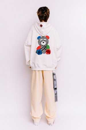 画像7: {お取り寄せ}MOD WAVE MOVEMENT モッドウェイブムーブメント TEDDY HOODIE{-BES}