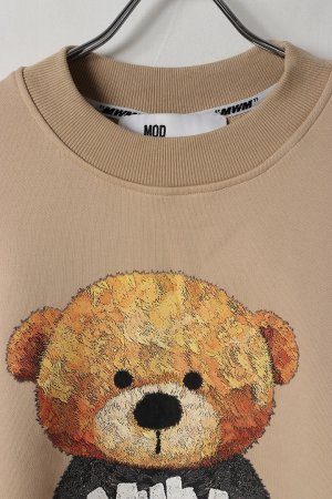 画像2: {お取り寄せ}MOD WAVE MOVEMENT モッドウェイブムーブメント TEDDY SWEATSHIRT{-BDA}