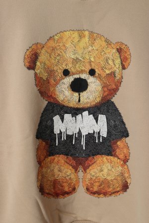 画像3: {お取り寄せ}MOD WAVE MOVEMENT モッドウェイブムーブメント TEDDY SWEATSHIRT{-BDA}