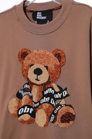 画像2: {お取り寄せ}MOD WAVE MOVEMENT モッドウェイブムーブメント TEDDY SWEATSHIRT{E-}{-BDA}