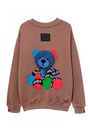 画像3: {お取り寄せ}MOD WAVE MOVEMENT モッドウェイブムーブメント TEDDY SWEATSHIRT{E-}{-BDA}