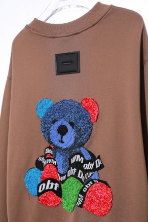 画像4: {お取り寄せ}MOD WAVE MOVEMENT モッドウェイブムーブメント TEDDY SWEATSHIRT{E-}{-BDA}