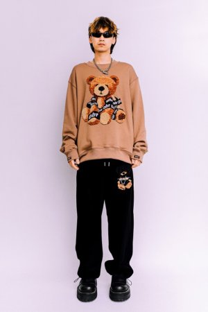 画像5: {お取り寄せ}MOD WAVE MOVEMENT モッドウェイブムーブメント TEDDY SWEATSHIRT{E-}{-BDA}