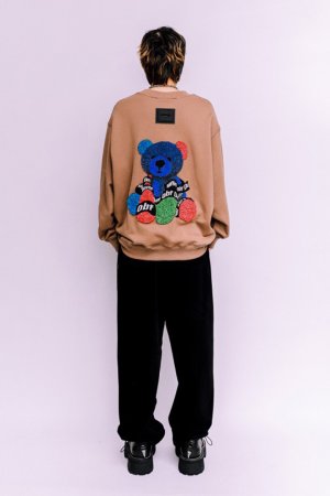 画像7: {お取り寄せ}MOD WAVE MOVEMENT モッドウェイブムーブメント TEDDY SWEATSHIRT{E-}{-BDA}