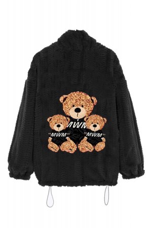 画像2: {お取り寄せ}MOD WAVE MOVEMENT モッドウェイブムーブメント REVERSIBLE TEDDY COAT{E-}{-BDA}