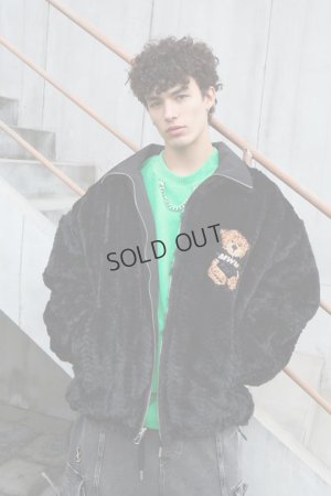 画像5: {SOLD}MOD WAVE MOVEMENT モッドウェイブムーブメント REVERSIBLE TEDDY COAT{-BDA}