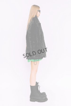 画像8: {SOLD}MOD WAVE MOVEMENT モッドウェイブムーブメント REVERSIBLE TEDDY COAT{-BDA}
