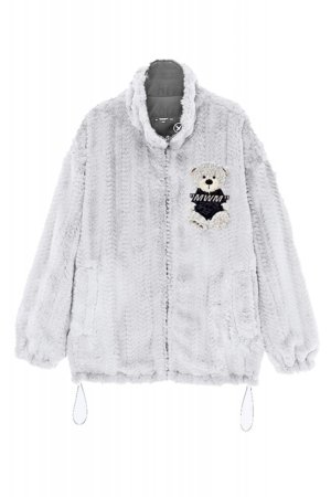 画像1: {お取り寄せ}MOD WAVE MOVEMENT モッドウェイブムーブメント REVERSIBLE TEDDY COAT{-BDA}{E-}
