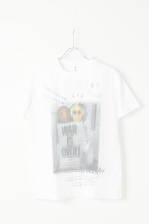 画像1:  {SOLD} maxsix マックスシックス WAR IS OVER 3D T-Shirt{-BJA}