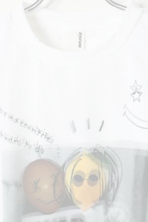 画像4:  {SOLD} maxsix マックスシックス WAR IS OVER 3D T-Shirt{-BJA}