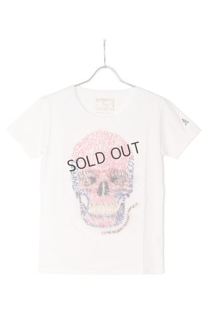 画像1: {SOLD}maxsix マックスシックス 3D T Letter Skull{-AHS}