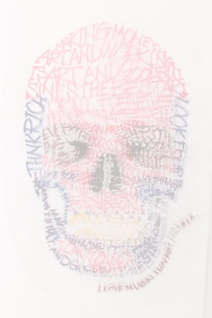 画像3:  {SOLD} maxsix マックスシックス 3D T Letter Skull{-AHS}