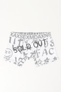 {SOLD}maxsix マックスシックス Boxer Pants ALPHABETS{-BJA}