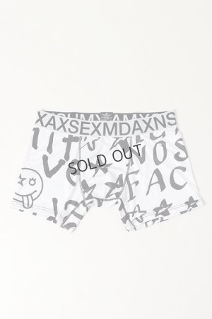 画像1: {SOLD}maxsix マックスシックス Boxer Pants ALPHABETS{-BJA}