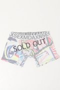 {SOLD}maxsix マックスシックス Boxer Pants AMERICAN COMICS{-BJA}