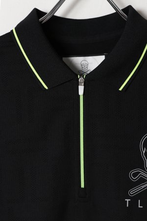 画像2: MARK & LONA マークアンドロナ 【T-LINE】T-Mark Pattern Polo | MEN{-BES}