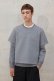 画像1: 【24SS新作】Neil Barrett ニールバレット Slim Dropped Shoulder Double Layer Sweatshirt{-BDS} (1)