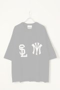   SLAVE OF MAYO スレイブオブメイヨー numbering patchwork raglan sweat cut sew{-BBA}(sof)