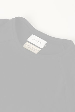 画像3:   SLAVE OF MAYO スレイブオブメイヨー numbering patchwork raglan sweat cut sew{-BBA}(sof)