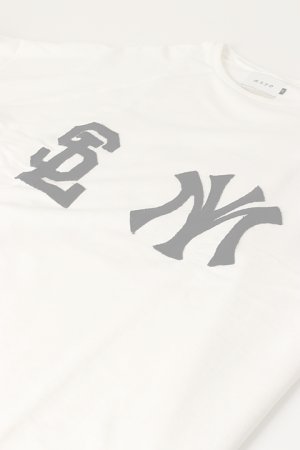画像4:   SLAVE OF MAYO スレイブオブメイヨー numbering patchwork raglan sweat cut sew{-BBA}(sof)