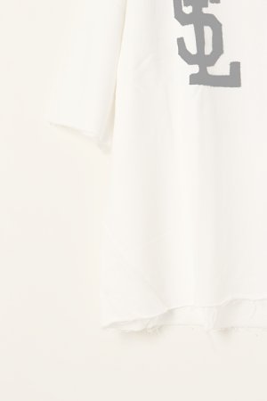 画像5:   SLAVE OF MAYO スレイブオブメイヨー numbering patchwork raglan sweat cut sew{-BBA}(sof)