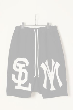 画像1:   SLAVE OF MAYO スレイブオブメイヨー emblem patchwork sarouel sweat pants{-BBA}(sof)