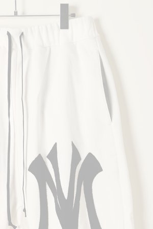 画像2:   SLAVE OF MAYO スレイブオブメイヨー emblem patchwork sarouel sweat pants{-BBA}(sof)