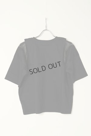 画像5: {SOLD}NAKAGAMI ナカガミ メッシュショルダーＴシャツ{-BBS}