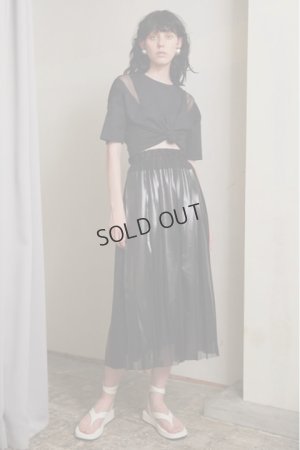 画像7: {SOLD}NAKAGAMI ナカガミ メッシュショルダーＴシャツ{-BBS}