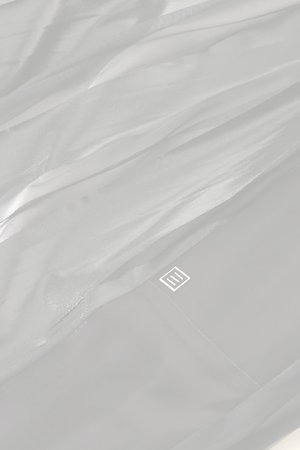 画像4:  {SOLD} NAKAGAMI ナカガミ ハンドプリーツスカート(ラバープリント）{-BBS}