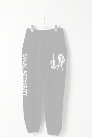 画像2:  {SOLD} LOCAL AUTHORITY ローカルオーソリティ LA BONES FLEECE PANT{-BES}