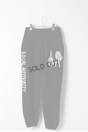 画像2: {SOLD}LOCAL AUTHORITY ローカルオーソリティ LA BONES FLEECE PANT{-BES}